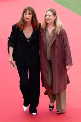 Cannes Adami Photocall LZ Louise Bourgoin and Natacha Regnier attending the photocall of Adami during the 79th Cannes International Film Festival in Cannes, France on May 19, 2026, the film selected in the Official Competition. Photo by Laurent Zabulon ABACAPRESS.COM  Copyright: xZabulonxLaurentx
