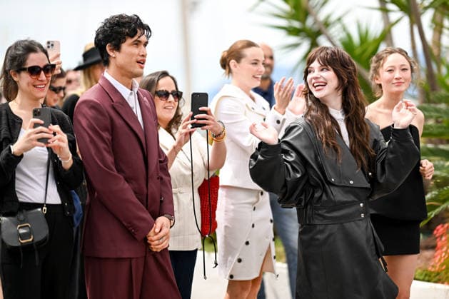 79ème Festival International du Film de Cannes Photocall of the film Her Private Hell 79th Cannes International Film Festival Photocall of the film Her Private Hell 456397 2026 05 19 Melton, Charles Thatcher, Sophie  Copyright: xEstellexCarlierx xStarfacex STAR_456397_010