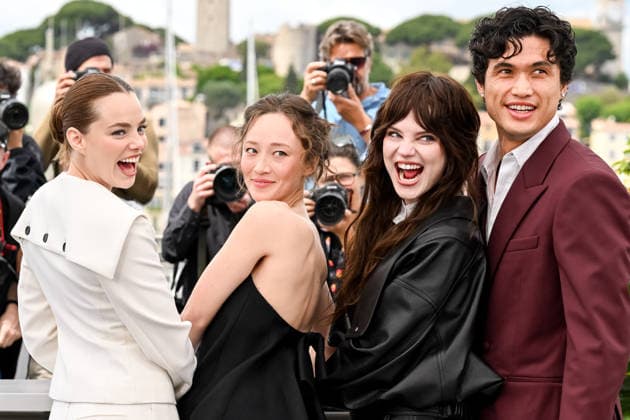 79ème Festival International du Film de Cannes Photocall of the film Her Private Hell 79th Cannes International Film Festival Photocall of the film Her Private Hell 456397 2026 05 19 Froseth, Kristine Liu, Havana Rose Melton, Charles Thatcher, Sophie  Copyright: xEstellexCarlierx xStarfacex STAR_456397_018