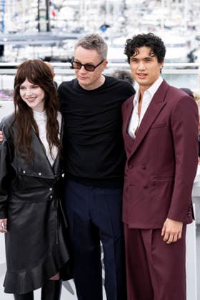 79th Cannes Film Festival Photocall of the movie -Her private hell- Palais des Festivals - Cannes, France Sophie Thatcher;Nicolas Winding Refn;Charles Melton 79th Cannes Film Festival Photocall of the movie -Her private hell- Palais des Festivals - Cannes, France 19th May 2026 SGPItalia id 134688_095 *Not Exclusive  Copyright: xSGPx