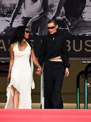 IPA84861581 - Cannes, 79th Cannes Film Festival 2026, Day 8. Bella Hadid at the exit of the Debussy Hall.  Copyright: xManuelexMangiarottix xPoolxPhotoxEventsx07x 84861581