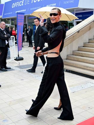 IPA84861629 - Cannes, 79th Cannes Film Festival 2026, Day 8. Bella Hadid at the exit of the Debussy Hall.  Copyright: xManuelexMangiarottix xPoolxPhotoxEventsx07x 84861629
