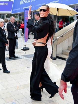 IPA84861630 - Cannes, 79th Cannes Film Festival 2026, Day 8. Bella Hadid at the exit of the Debussy Hall.  Copyright: xManuelexMangiarottix xPoolxPhotoxEventsx07x 84861630