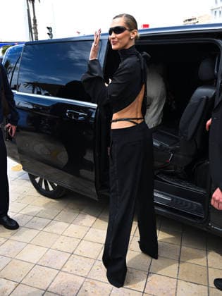 IPA84861670 - Cannes, 79th Cannes Film Festival 2026, Day 8. Bella Hadid at the exit of the Debussy Hall.  Copyright: xManuelexMangiarottix xPoolxPhotoxEventsx07x 84861670