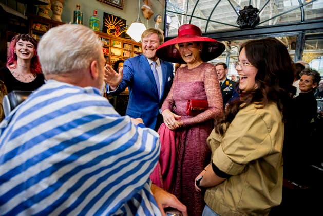 19-05-2026 Brabant Queen Maxima and King Willem-Alexander visited De Weerstand, a former industrial site which is being developed into a residential and living environment, in the Maasgouw area. Â  Copyright: xPPEx