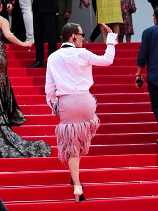 IPA84864779 - Cannes, 79th Cannes Film Festival 2026, Evening 8. Red Carpet Minotaur. Pictured is Ksenia Sobchak  Copyright: xManuelexMangiarottix xPoolxPhotoxEventsx07x 84864779