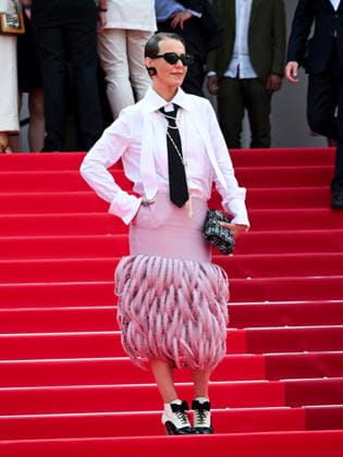 IPA84864785 - Cannes, 79th Cannes Film Festival 2026, Evening 8. Red Carpet Minotaur. Pictured is Ksenia Sobchak  Copyright: xManuelexMangiarottix xPoolxPhotoxEventsx07x 84864785