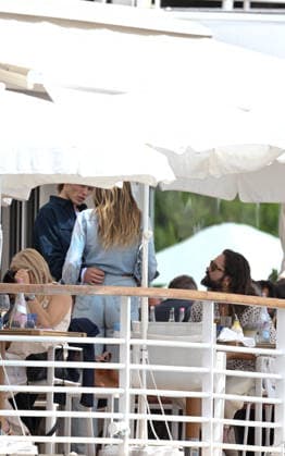 Cannes - Heidi Klum and Tom Kaulitz at The Eden Roc Heidi Klum and her husband Tom Kaulitz have lunch together at the Eden Roc restaurant in Cap d Antibes, France, on May 19, 2026. Photo by Florian Poitout ABACAPRESS.COM Cap d Antibes Provence-Alpes-Cote d Azur France  Copyright: xPoitoutxFlorian ABACAx