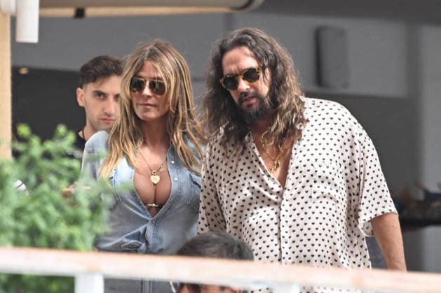 Cannes - Heidi Klum and Tom Kaulitz at The Eden Roc Heidi Klum and her husband Tom Kaulitz at the Eden Roc restaurant in Cap d Antibes, France, on May 19, 2026. Photo by Florian Poitout ABACAPRESS.COM Cap d Antibes Provence-Alpes-Cote d Azur France  Copyright: xPoitoutxFlorian ABACAx