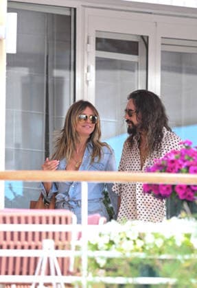 Cannes - Heidi Klum and Tom Kaulitz at The Eden Roc Heidi Klum and her husband Tom Kaulitz at the Eden Roc restaurant in Cap d Antibes, France, on May 19, 2026. Photo by Florian Poitout ABACAPRESS.COM Cap d Antibes Provence-Alpes-Cote d Azur France  Copyright: xPoitoutxFlorian ABACAx