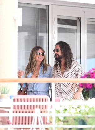 Cannes - Heidi Klum and Tom Kaulitz at The Eden Roc Heidi Klum and her husband Tom Kaulitz at the Eden Roc restaurant in Cap d Antibes, France, on May 19, 2026. Photo by Florian Poitout ABACAPRESS.COM Cap d Antibes Provence-Alpes-Cote d Azur France  Copyright: xPoitoutxFlorian ABACAx