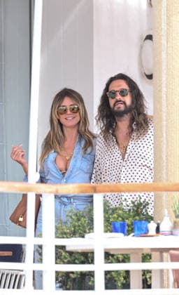 Cannes - Heidi Klum and Tom Kaulitz at The Eden Roc Heidi Klum and her husband Tom Kaulitz at the Eden Roc restaurant in Cap d Antibes, France, on May 19, 2026. Photo by Florian Poitout ABACAPRESS.COM Cap d Antibes Provence-Alpes-Cote d Azur France  Copyright: xPoitoutxFlorian ABACAx