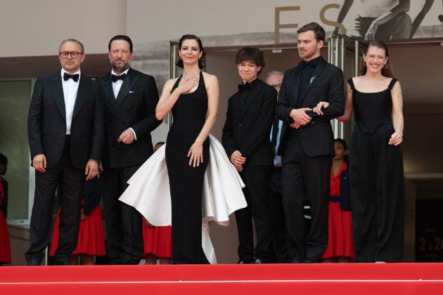 Cannes Minotaur Red Carpet LZ attending the red carpet of Minotaur during the 79th Cannes International Film Festival in Cannes, France on May 19, 2026, the film selected in the Official Competition. Photo by Laurent Zabulon ABACAPRESS.COM  Copyright: xZabulonxLaurentx