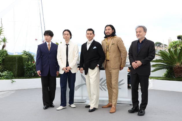 Kokurojo (The Samurai And The Prisoner) photocall during the 79th Cannes Film Festival Ryota Miyadate, Masaki Suda, Masahiro Motoki, Munetaka Aoki and Kiyoshi Kurosawa - Kokurojo (The Samurai And The Prisoner) photocall during the 79th Cannes Film Festival in Caznnes, France on May 19, 2026  Copyright: x Chassery+Courdjix