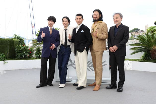 Kokurojo (The Samurai And The Prisoner) photocall during the 79th Cannes Film Festival Ryota Miyadate, Masaki Suda, Masahiro Motoki, Munetaka Aoki and Kiyoshi Kurosawa - Kokurojo (The Samurai And The Prisoner) photocall during the 79th Cannes Film Festival in Caznnes, France on May 19, 2026  Copyright: x Chassery+Courdjix