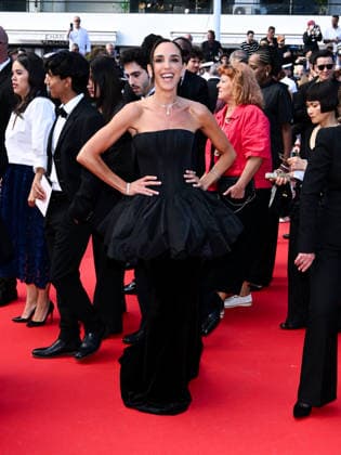 IPA84870218 - Cannes, 79th Cannes Film Festival 2025 - evening 8. red carpet of AMARGA NAVIDAD. Pictured: Chiara Carcano  Copyright: xTerenghi Ipa-Agency.netx xPoolxPhotoxEventsx07x 84870218