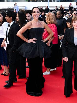 IPA84870220 - Cannes, 79th Cannes Film Festival 2025 - evening 8. red carpet of AMARGA NAVIDAD. Pictured: Chiara Carcano  Copyright: xTerenghi Ipa-Agency.netx xPoolxPhotoxEventsx07x 84870220