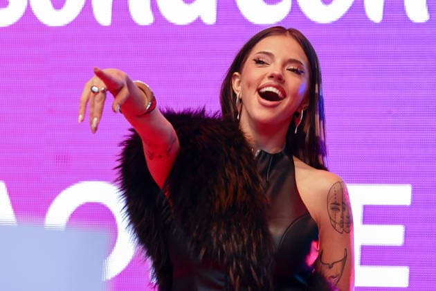 BULGARIA, SOFIA - MAY 19, 2026: Singer Dara, winner of the 2026 Eurovision Song Contest with the song Bangaranga, is seen during a celebration in central Sofia. The singer became the first Bulgarian entrant to win the Eurovision contest. Igor Lenkin TASS  92748167