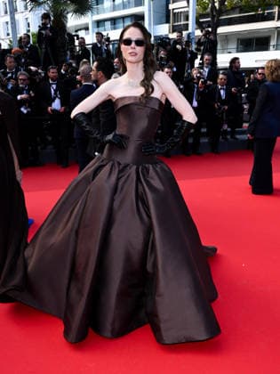 IPA84876107 - Cannes, 79th Cannes Film Festival 2025 - evening 8. red carpet of AMARGA NAVIDAD. Pictured: Coco Rocha  Copyright: xTerenghi Ipa-Agency.netx xPoolxPhotoxEventsx07x 84876107