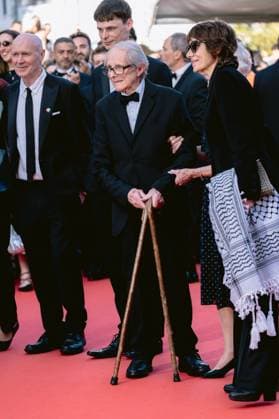 79ème Festival International du Film de Cannes Montée des marches du film Amarga Navidad 79th International Cannes Film Festival Red Carpet for Amarga Navidad movie 456443 2026 05 19 Loach, Ken Laverty, Paul  Copyright: xTerencexBaelenx STAR_456443_034