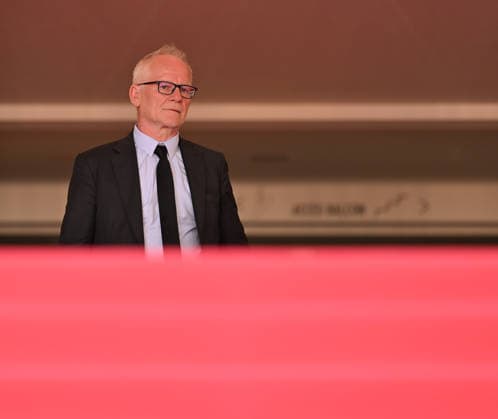 79th Cannes Film Festival: Minotaure (Minotaur) screening CANNES, FRANCE - MAY 19: Cannes film festival director Thierry Fremaux leave after the screening of the film Minotaure (Minotaur) at the 79th edition of the Cannes Film Festival in Cannes, France on May 19, 2026. Mustafa Yalcin Anadolu Cannes France. Editorial use only. Please get in touch for any other usage.  Copyright: x2026xAnadoluxMustafaxYalcinx