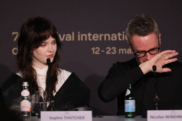 Sophie Thatcher, Nicolas Winding Refn Press conference for the film Her Private Hell at the 79th Cannes International Film Festival on 19 May 2026 Franck Boutonnet Pool Bestimage Press conference for the film Her Private Hell at the 79th Cannes International Film Festival on 19 May 2026 Cannes France  Copyright: xFranckxBoutonnetx xPoolx xBestimagexFranckxBoutonnetx xPoolx xBestimagex
