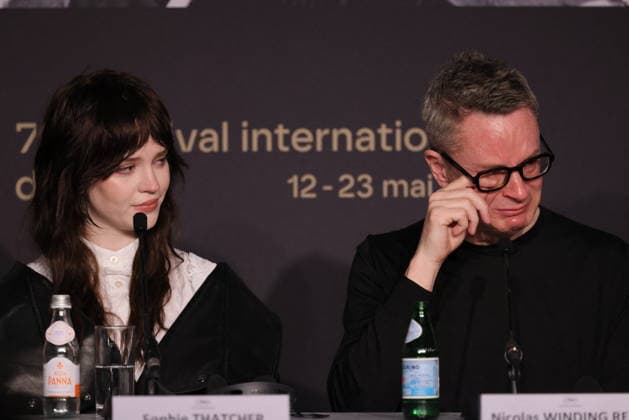 Sophie Thatcher, Nicolas Winding Refn Press conference for the film Her Private Hell at the 79th Cannes International Film Festival on 19 May 2026 Franck Boutonnet Pool Bestimage Press conference for the film Her Private Hell at the 79th Cannes International Film Festival on 19 May 2026 Cannes France  Copyright: xFranckxBoutonnetx xPoolx xBestimagexFranckxBoutonnetx xPoolx xBestimagex