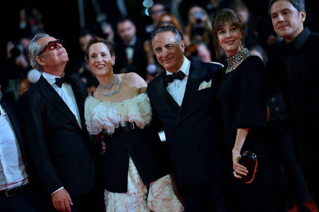 Cannes Diamond Premiere FC Andy García, Vicky Krieps and Danny Huston attends the red carpet premiere of Diamond during the 79th Cannes International Film Festival in Cannes, France on May 19, 2026. Photo by Franck Castel ABACAPRESS.COM Cannes  Copyright: xCastelxFranck ABACAx