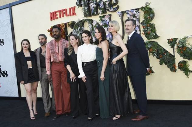 Will Forte, Kerri Kenney-Silver, Tracey Wigfield, Marco Calvani, Colman Domingo, Lang Fisher, Tina Fey, Erika Henningsen at arrivals for THE FOUR SEASONS 2nd Season Premiere, The Egyptian Theatre Hollywood, Los Angeles, CA, May 19, 2026. Photo By: Elizabeth Goodenough Everett Collection THE FOUR SEASONS 2nd Season Premiere PUBLICATIONXNOTxINxCANxCHNxFRAxITAxJPNxNORxPOLxRUSxESPxUKxUSA