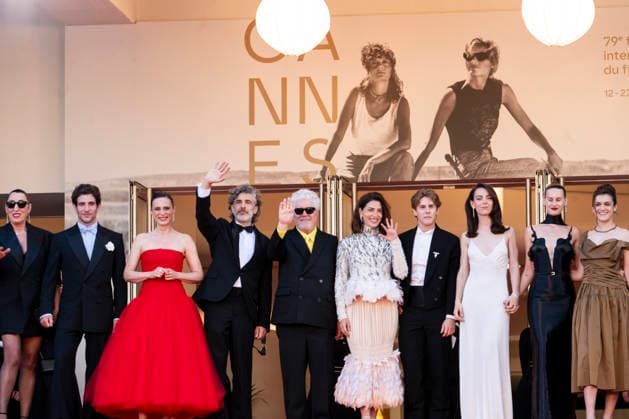 79th Cannes Film Festival Red Carpet of the movie -Amarga Navidad- part 2 Palais des Festivals - Cannes, France Rossy De Palma;Quim Gutierrez;Aitana Sanchez-Gijon;Leonardo Sbaraglia;Pedro Almodovar;Barbara Lennie;Guest;Guest;Guest;Victoria Luengo;Milena Smit;Guest 79th Cannes Film Festival Red Carpet of the movie -Amarga Navidad- part 2 Palais des Festivals - Cannes, France 19th May 2026 SGPItalia id 134688_099 *Not Exclusive  Copyright: xSGPx