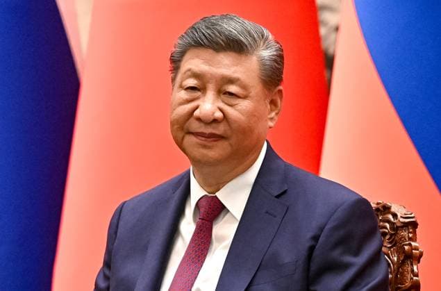 China Russia 9169440 20.05.2026 Chinese President Xi Jinping attends a signing ceremony with Russian President Vladimir Putin following a meeting in expanded format at the Great Hall of the People in Beijing, China. Kristina Solovyova Sputnik Beijing China  Copyright: xKristinaxSolovyovax