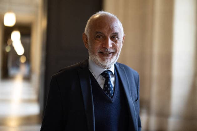 Lybian case appeal trial - Paris Defendant French-Djiboutian banker Wahib Nacer arrives for the Lybian case appeal trial over charges Sarkozy sought Libyan financing for the 2007 election, at the Palais de Justice courthouse in Paris on May 20, 2026. Photo by Raphael Lafargue ABACAPRESS.COM Paris France  Copyright: xLafarguexRaphael ABACAx