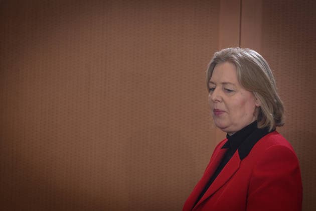 Berlin, Kabinettssitzung der Bundesregierung Kabinettssitzung der Bundesregierung am 20.05.2026 im Bundeskanzleramt in Berlin. Im Bild: Bärbel Bas (Bundesministerin für Arbeit und Soziales, SPD) Berlin Bundeskanzleramt Berlin Deutschland *** Berlin, Cabinet meeting of the Federal Government Cabinet meeting of the Federal Government on 20 05 2026 at the Federal Chancellery in Berlin In the picture Bärbel Bas Federal Minister of Labor and Social Affairs, SPD Berlin Federal Chancellery Berlin Germany