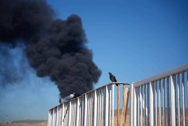 Fire declared in the Pechina Dock of the Port of Almeria Image of the fire declared in a container area of the Pechina Dock of the Port of Almeria On May 20, 2026 in Almeria Andalusia, Spain Several fire departments have moved to the Pechina Quay of the Port of Almeria after a fire broke out in an area where material and containers were stored and where work had been authorized for the handling and cutting of steel. So far, no personal injuries have been reported 20 MAY 2026 Marian Leó Almeria Andalucia, Spain Almeria Andalucia, Spain Spain Spain  Copyright: xMarianxLeonx 7536004