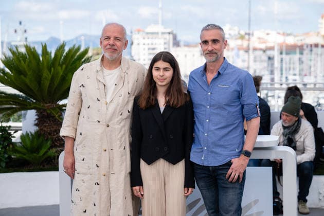 Cannes Lucy Lost Photocall LZ Marc du Pontavice, Charlie Rosenzweig, Olivier Clert attending the photocall of Lucy Lost during the 79th Cannes International Film Festival in Cannes, France on May 20, 2026, the film selected in the Official Competition. Photo by Laurent Zabulon ABACAPRESS.COM  Copyright: xZabulonxLaurentx