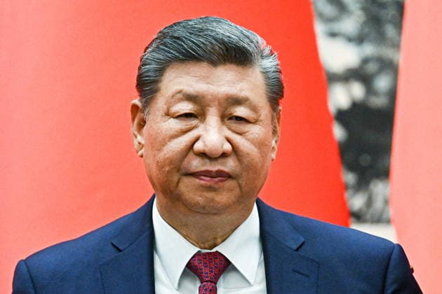 CHINA, BEIJING - MAY 20, 2026: Xi Jinping, President of China, attends a ceremony to sign joint documents following bilateral talks with Russia at the Great Hall of the People. Vladimir Putin, President of Russia, makes an official visit to mark 25 years since the 2001 Treaty of Good Neighbourliness and Friendly Cooperation between Russia and China. Kristina Solovyova POOL TASS  92773656
