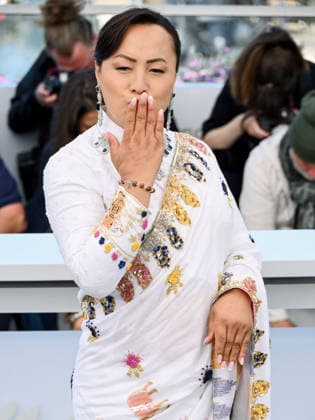 IPA84891602 - Cannes, 79th Cannes Film Festival 2025 - day 9. photocall of Elephants In The Fog (Les Elephants Dans La Brume) Pictured: Pushpa Thing Lama  Copyright: xAlbertoxTerenghix xPoolxPhotoxEventsx07x 84891602
