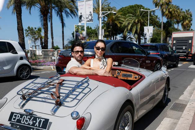 Cannes Nabilla, Thomas Vergara Croisette MP Cannes, France- May 20: Nabilla, Thomas Vergara do a photo-shooting along the Croisette during 79th Festival of Cannes, on May 20 2026 in Cannes, France. Photo by Marco Piovanotto Abacapress.com Cannes France  Copyright: xPiovanottoxMarco ABACAx