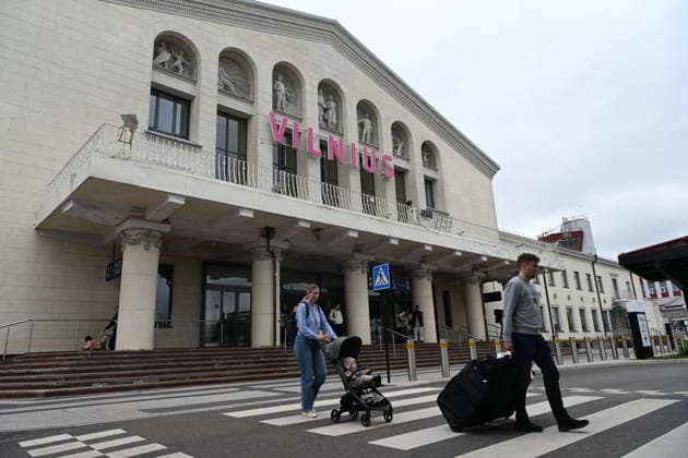 Lithuania issues air danger warning after drone incident VILNIUS, LITHUANIA - MAY 20: Lithuania issued an air danger warning on Wednesday, urging residents to take shelter after a drone violated the country’s airspace in Vilnius, Lithuania on May 20, 2026. Authorities also suspended traffic at Vilnius Airport following the incident, which marked the latest in a series of security-related events in the Baltic region. Yauhen Yerchak Anadolu Vilnius Lithuania. Editorial use only. Please get in touch for any other usage.  Copyright: x2026xAnadoluxYauhenxYerchakx