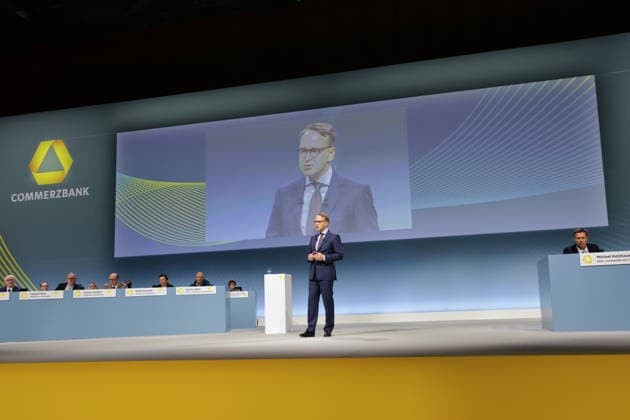 20.05.2026, DEU, Wiesbaden Hauptversammlung Commerzbank AG im Congresszentrum in Wiesbaden Jens Weidmann, Vorsitzender des Aufsichtsrates *** 20 05 2026, DEU, Wiesbaden Annual General Meeting Commerzbank AG at the Congress Center in Wiesbaden Jens Weidmann, Chairman of the Supervisory Board