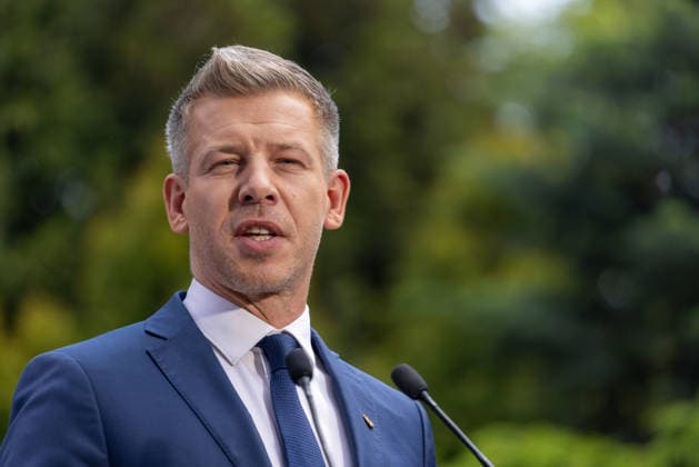 May 20, 2026, Warsaw, Poland: Polish Prime Minister Donald Tusk and Hungarian Prime Minister Peter Magyar during a joint press conference following talks on bilateral cooperation, security and European policy in Warsaw. Warsaw Poland - ZUMAl194 20260520_zip_l194_023 Copyright: xMarekxLadzinskix