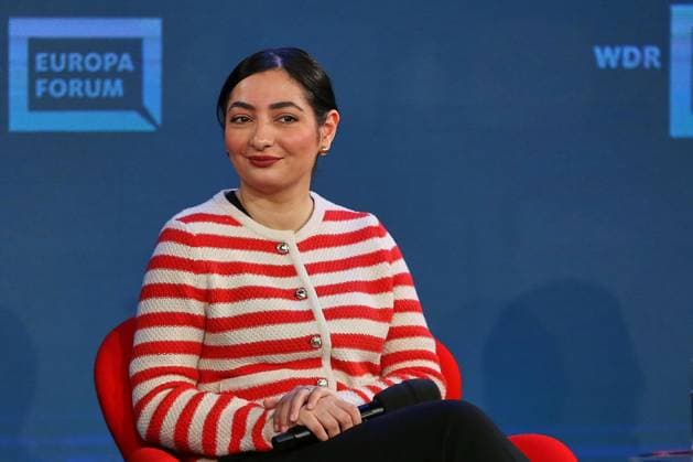 Berlin, Deutschland, 20.05.2026: Station: Digitalmesse Re:publica 2026: Bundesministerin für wirtschaftliche Zusammenarbeit und Entwicklung Reem Alabali Radovan (SPD) in der Sendung WDR-Europaforum *** Berlin, Germany, 20 05 2026 Station Digital Fair Re publica 2026 Federal Minister for Economic Cooperation and Development Reem Alabali Radovan SPD in the WDR Europaforum program Copyright: xdtsxNachrichtenagenturx dts_119606