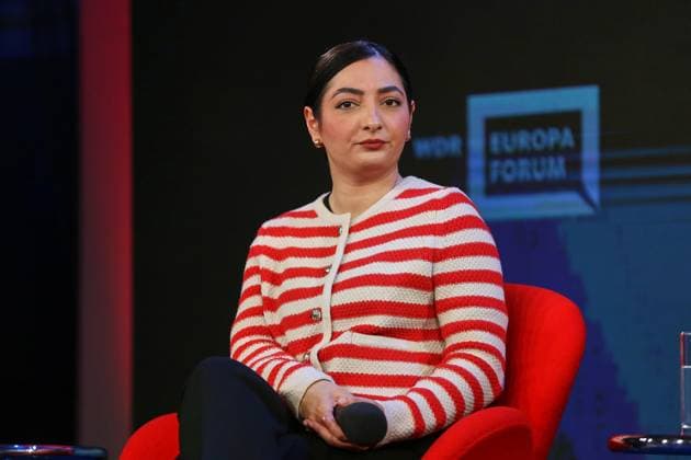 Berlin, Deutschland, 20.05.2026: Station: Digitalmesse Re:publica 2026: Bundesministerin für wirtschaftliche Zusammenarbeit und Entwicklung Reem Alabali Radovan (SPD) in der Sendung WDR-Europaforum *** Berlin, Germany, 20 05 2026 Station Digital Fair Re publica 2026 Federal Minister for Economic Cooperation and Development Reem Alabali Radovan SPD in the WDR Europaforum program Copyright: xdtsxNachrichtenagenturx dts_119604