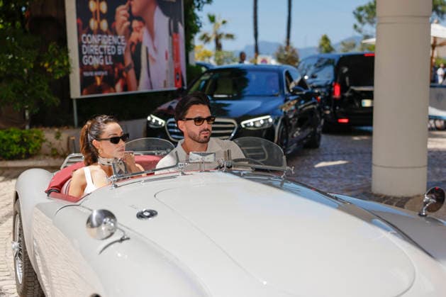 Cannes Nabilla, Thomas Vergara exits Martinez MP Cannes, France- May 20: Nabilla, Thomas Vergara arrive to the Martinez Hotel after doing a photo-shooting along the Croisette during 79th Festival of Cannes, on May 20 2026 in Cannes, France. Photo by Marco Piovanotto Abacapress.com Cannes France  Copyright: xPiovanottoxMarco ABACAx