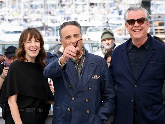 IPA84893833 - Cannes, 79th Cannes Film Festival 2025 - day 9. photocall of DIAMOND Pictured: Rosemarie DeWitt, Andy Garcia and Danny Huston  Copyright: xAlbertoxTerenghix xPoolxPhotoxEventsx07x 84893833