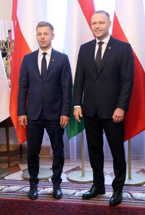 Hungarian prime minister visits Poland Photo: Adam Burakowski East News Newly elected prime minister of Hungary Peter Magyar meets with the president of Poland Karol Nawrocki on May 20, 2026 in Warsaw, Poland. This is the first foreign visit of a new Hungarian leader after winning parliamentary elections in April. EN_01677831_0465 