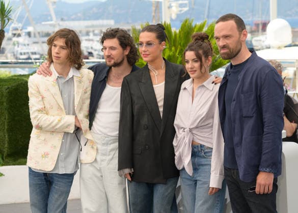Orange-Flavoured Wedding Photocall at 79th Festival de Cannes - Cannes, France CANNES, FRANCE. May 20, 2026: Paul Kircher, Vincent Lacoste, Adele Exarchopoulos, Malou Khebizi & Alban Lenoir at the photocall for Orange-Flavoured Wedding at the 79th Festival de Cannes. Picture: Paul Smith Featureflash Cannes France  Copyright: xPaulxSmithx xFeatureflashx
