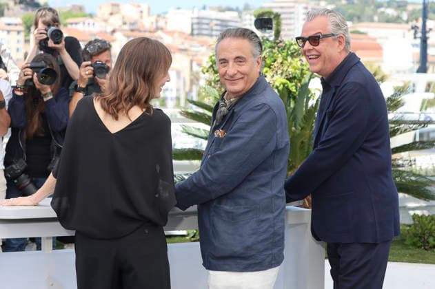 Rosemarie DeWitt, Andy Garcia und Danny Huston beim Photocall zum Kinofilm Diamond auf dem Festival de Cannes 2026 79. Internationale Filmfestspiele von Cannes am Palais des Festivals. Cannes, 20.05.2026 *** Rosemarie DeWitt, Andy Garcia and Danny Huston at the photocall for the movie Diamond at the Festival de Cannes 2026 79 Cannes International Film Festival at the Palais des Festivals Cannes, 20 05 2026 Foto:xD.xBedrosianx xFuturexImagex diamond_6503