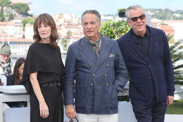 Rosemarie DeWitt, Andy Garcia und Danny Huston beim Photocall zum Kinofilm Diamond auf dem Festival de Cannes 2026 79. Internationale Filmfestspiele von Cannes am Palais des Festivals. Cannes, 20.05.2026 *** Rosemarie DeWitt, Andy Garcia and Danny Huston at the photocall for the feature film Diamond at the Festival de Cannes 2026 79 Cannes International Film Festival at the Palais des Festivals Cannes, 20 05 2026 Foto:xD.xBedrosianx xFuturexImagex diamond_6507