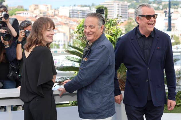 Rosemarie DeWitt, Andy Garcia und Danny Huston beim Photocall zum Kinofilm Diamond auf dem Festival de Cannes 2026 79. Internationale Filmfestspiele von Cannes am Palais des Festivals. Cannes, 20.05.2026 *** Rosemarie DeWitt, Andy Garcia and Danny Huston at the photocall for the feature film Diamond at the Festival de Cannes 2026 79 Cannes International Film Festival at the Palais des Festivals Cannes, 20 05 2026 Foto:xD.xBedrosianx xFuturexImagex diamond_6508